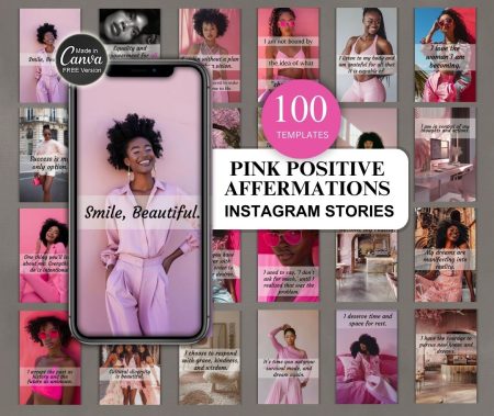 100 Pink Positive Affirmations