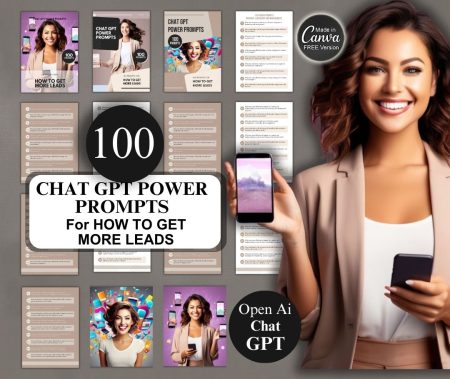 100 CHAT GPT HOW TO GET MORE LEADS PROMPTS