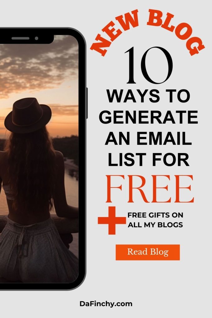 10 Ways to Generate a FREE email List