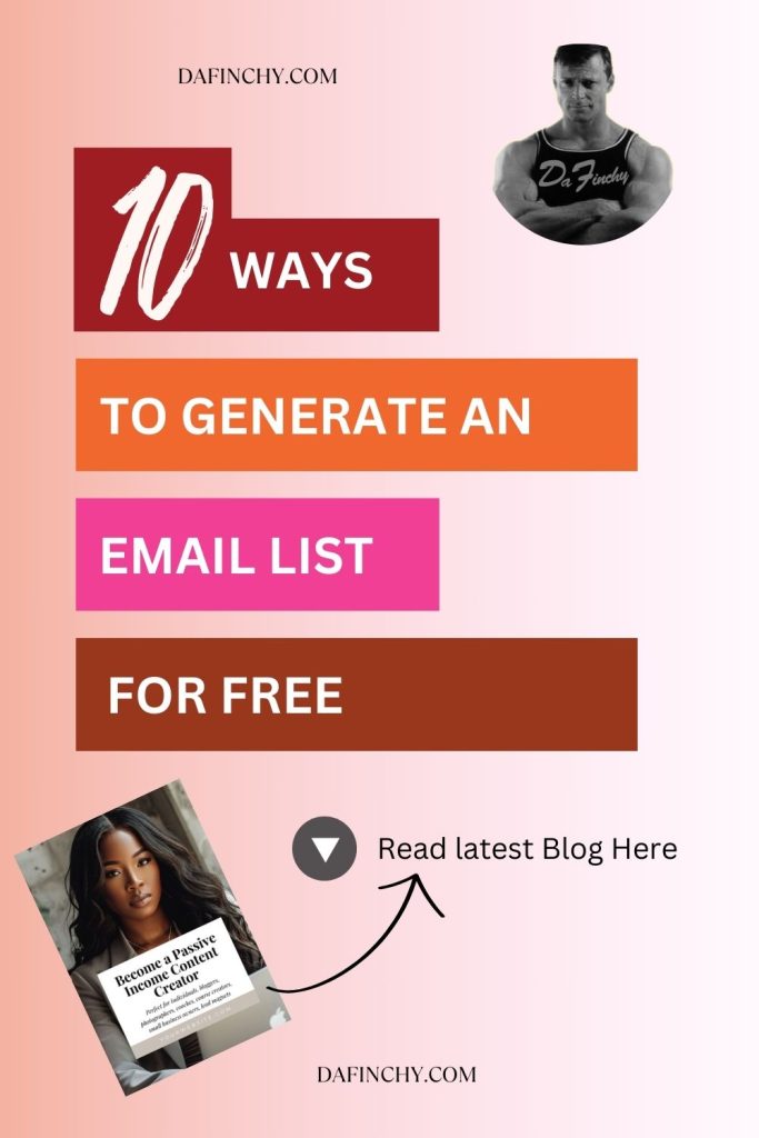 Generate a FREE email List