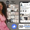 50 Editable Facebook Posts