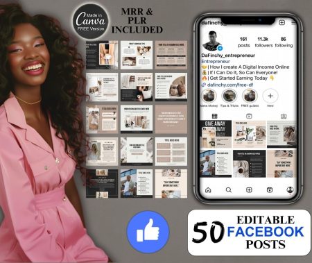 50 Editable Facebook Posts