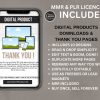 digital product download mockup templates