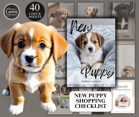 new puppy shopping checklist