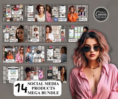 SOCIAL MEDIA 14 PRODUCTS BUNDLE