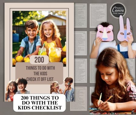 200 Kids Things To Do