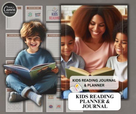 Kids Reading Planner & Journal