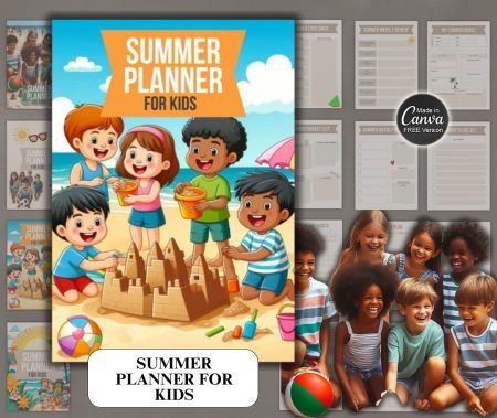 Kids Summer Planner & Journal