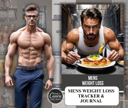 Mens Weight Loss Journal & tracker