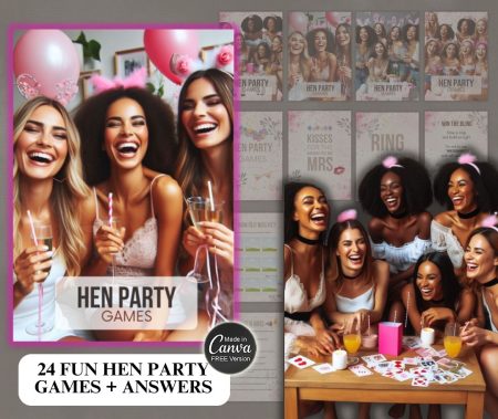 24 FUN HEN PARTY GAMES