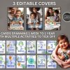 Baby Boy Milestone cards with covers