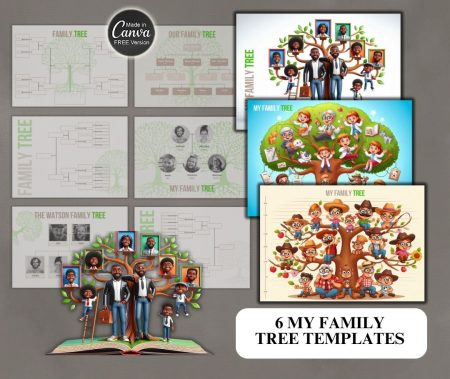 6 Family Tree Templates