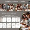 20 Square wedding invitation cards