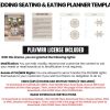 Wedding Seating & Eating Planner ads